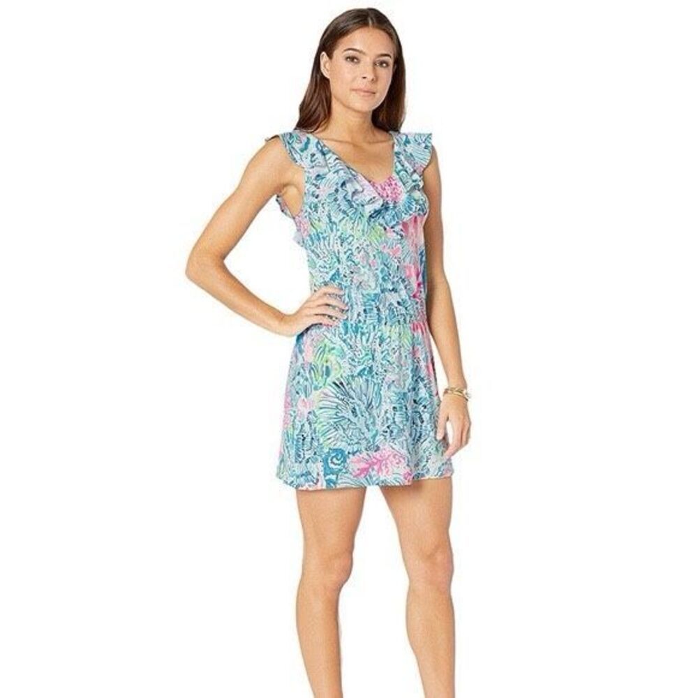 Lilly Pulitzer Alessa romper women's size XS